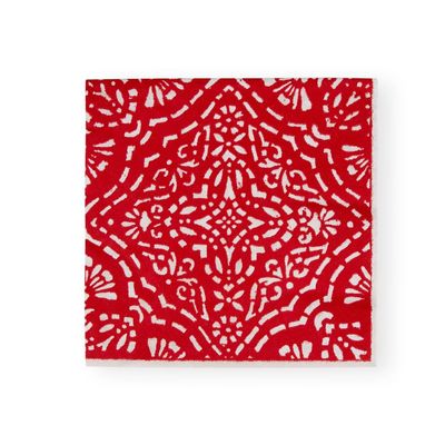 Annika Paper Luncheon Napkins in Red - 20 Per Package