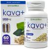 VH Nutrition KAVA+ | Kava kava Capsules | 1050mg Piper Methysticum | 60 Capsules view 1