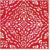 Annika Paper Linen Dinner Napkins in Red - 12 Per Package view 2