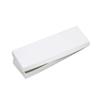 Feronia Packaging Gift Wrap Tie Boxes 14 x 4 1/2 x 3/4 Inch - 2 Pack (White) view 1