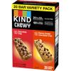 KIND Chewy Granola Bars, Variety Pack, Chocolate Chip and Peanut Butter Chocolate Chip, Gluten Free, 100 Calories, Whole Grains and Oats, 20 Count view 3