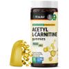 BIO KRAUTER Acetyl L Carnitine Gummies - 1500 mg Strength - 90 Vegan Chews - Amino Acid Acetyl L Carnitine Supplement - Pectin-Based, Non-GMO view 1