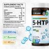 BIO KRAUTER 5 HTP Supplement Gummies - 200 mg Strength - 90 Vegan Chews - Relaxation Support 5HTP Plus L Tryptophan Supplement - Pectin Based Formula view 3