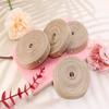 Shapenty Natural Burlap Fabric Ribbon for Wedding Party Home Decoration DIY Craft Christmas Ornaments Bows Making Gift Wrapping, 10.9 Yards of Each Roll, 4 Rolls (3/4 Inch) view 4