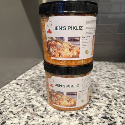 Jen's Pikliz (Haitian pikliz)/Spicy Coleslaw