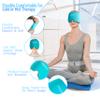 General Medi Headache & Migraine Ice Wrap Cap, Cold Therapy Migraine Relief Hat, Headache Ice Hat Cold Compress, Great for Puffy Eyes, Tension, Sinus & Stress Relief (Blue) view 4