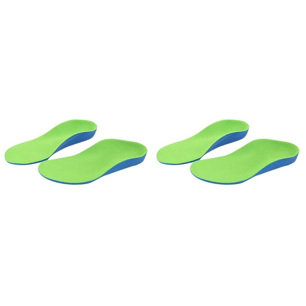 Beaupretty 2pairs Boy Girl Orthotic Insoles for Arch Support Cushion for Foot Care Pediatric Arch Support Pads Comfortable and Breathable Design for Boys and Girls