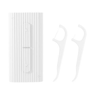 Automatic Portable Flosses Storage Case - VALINK Floss Dispenser Portable Storage Box Flossers for Adults,dental floss storage box