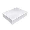 CECOBOX - Gift Boxes with Lids for Presents 14.3x10.75x3 - Glossy, Collapsible Magnetic Closure Gift Box - Groomsmen & Bridesmaid Proposal Boxes, Wedding, PR, Birthdays, Holidays (White) view 2