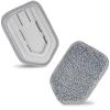 2 Pack Baseboard Brush Refill Replacement Head Scrub for Bathroom Bathtub Shower Baseboard Cleaner Fit Lalafancy Tub and Tile Scrubber Brush view 1