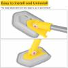 2 Pack Baseboard Brush Refill Replacement Head Scrub for Bathroom Bathtub Shower Baseboard Cleaner Fit Lalafancy Tub and Tile Scrubber Brush view 4