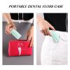 Dental Floss in Box. Portable Case, Storage 10 Picks Adult The Best Tool for Cleaning Teeth and Oral Care is Perfect for Dinners, Dating, Travel, Hotels.(Green) view 4