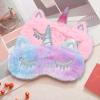 Awvlvwa Sleep Mask for Kids, 2 Pack Kids Eye Masks for Sleeping, Girls Soft Plush Blindfold Mask, Eyes Covers for Sleeping Kids Sleeping Mask, Women Eye Protection view 3