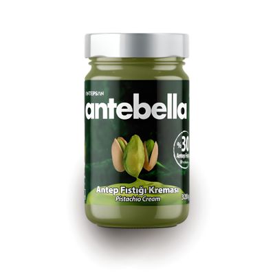Antebella Pistachio Nut Butter, Spread for Bread, Kunafah, Dubai Chocolate Bars, No Palm Oil (320gr/11oz)