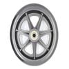 6 Inch Solid Wheel Replacement for Wheelchairs, Rollators, Walkers,Walker rollator Replacement Rear Wheel 6 inch,Applicable Models: FGA33677000, MDS808200F3B, 4250-CB, 4350-BW, etc.(1Ea,Black) view 1