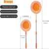 360 Rotatable Adjustable Cleaning Mop - 2024 New Extendable Wall Cleaning Mop, Long Handle Microfiber Spin Mop, Easy Cleaning Spin Mop Head Replacement for Wall, Ceiling, Window (with 2 Mop Heads) view 2