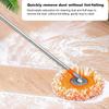 360 Rotatable Adjustable Cleaning Mop - 2024 New Extendable Wall Cleaning Mop, Long Handle Microfiber Spin Mop, Easy Cleaning Spin Mop Head Replacement for Wall, Ceiling, Window (with 2 Mop Heads) view 4