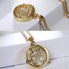 Xiaoki Magnifying Glass Pendant, Magnifying Glass Necklace Pendant Necklace Glass Lens Loupe Magnifying Glass Pendant Necklace Pendant(Color:Silver) view 3
