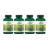 Swanson Milk Thistle (Standardized) - Herbal Liver Support Supplement w/ 80% Silymarin - Natural Formula Helping to Maintain Overall Health & Wellbeing - (120 Capsules) (4 Pack) view 1