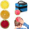 1 Reusable Fruit Ice Pack Cold Gel Lunch Box Pediatric Kids Care Therapy Relief view 1