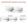 Vastsoon Pack of 2, Contact Lens Cleaner Accessories,Portable Contact Lens Case Replacement view 2