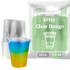 Iced Coffee Go Cups and Lids | Cold Smoothie | Plastic Cups with Lids | 12 oz Cups, 400 Pack | Clear Plastic Disposable Pet Cups | Ideal for Coffee, Parfait, Juice, Soda, Cocktail, Party Cups view 1