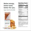 Verb Caffeinated Energy Bars Peanut Butter Cookie (26g, Pack of 16) 110-Calorie Delicious Energy Bar - Vegan Gluten Free On-the Go Snack with 80mg Green Tea Caffeine, Only Real-Food Ingredients view 2
