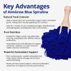 Aimgrow Blue Spirulina, Antioxidant Rich Blue Spirulina Powder, Non-GMO and Gluten-Free, 50 Grams view 3