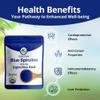 Aimgrow Blue Spirulina, Antioxidant Rich Blue Spirulina Powder, Non-GMO and Gluten-Free, 50 Grams view 4