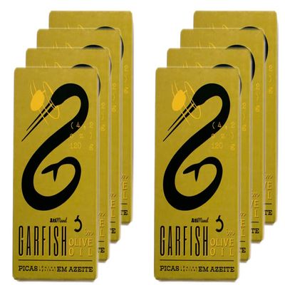 Ati Manel Garfish in Olive Oil | 8 x 120g Tinned Fish | Canned in Olive Oil (8 pack)