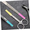 6Pcs Silicone Protective Covers for Tweezers and Scissors Set view 4