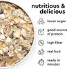 Mylk Labs Blueberry Maple Protein Oatmeal Cups, Whole Grain, Low Sugar, High Fiber Breakfast with Superfoods, Quick & Easy, On the Go, Instant Oatmeal, Rolled Oats, Gluten Free, Vegan, Nut Free, 12 Pack view 4