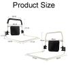 MOFOCO Foldable Bed Rail for Elderly Adults, Carbon Steel Safe Bed Rails for Elderly, Foldable Medical Bed Side Railings, Safety Bed Rail for Elderly, Pregnant, Disabled (Color : A) view 3