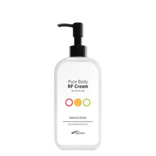 Botem Pure Body RF - Conductive moisturizing Cream with Grapefruit and Lemon Essential Oils Enhance the Aromatherapy Effect for Body Detox. Suitable for Both Manual and RF Massage | Made in Korea
