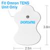 10 Pcs Durable Compatible with Omron Tens Unit Replacement Pads,5Pairs Replacement Electrotherapy Pads view 2