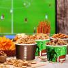 Mimorou 120 Pcs Football Party Supplies Football Bowls 9 oz Paper Bowls for Snack Chili Soup Chip Serving Bowl Disposable Paper Cups for Family Dinner Tailgate Parties Sports Event, 2 Styles view 2