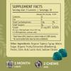 HERBAMAMA L-Methylfolate Gummies - 15mg 5-MTHF Calming Supplement for Adults - Vegan, Non-GMO Methylated Folate (Vitamin B9) for Brain Support - 60 Pectin-Based Blueberry-Flavored Chews view 3