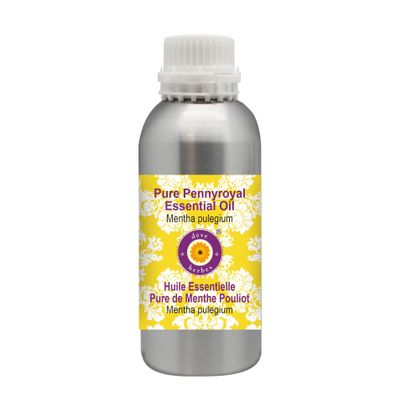 Deve Herbes Pure Pennyroyal Essential Oil (Mentha pulegium) Steam Distilled 300ml (10 oz)