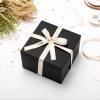 Mcfleet Black Gift Boxes with Lids 6x6x4 Inches 25 Pack Groomsmen Proposal Cardboard Craft Gift Box for Christmas, Wedding, Graduation, Holiday, Birthday Presents Packaging view 4