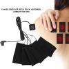 Electric Clothes Heating Pads, 5Pcs Portable USB Heater Pads Set, Adjustable Temperature Heating Pad for Clothes Seat Bed, Heating Pads 4.3 x 2.8inch for Back Waist view 2