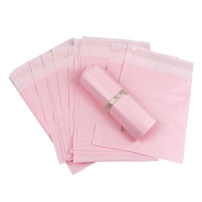 Hipruict Personal Disposal Bags, Set of 100 Sanitary Napkin Disposal Bags, Hide Personal Items, Self Sealing Bag to Seal Smell, Beautiful Light Pink Color, Suitable for Sanitary Napkin (Light Pink)
