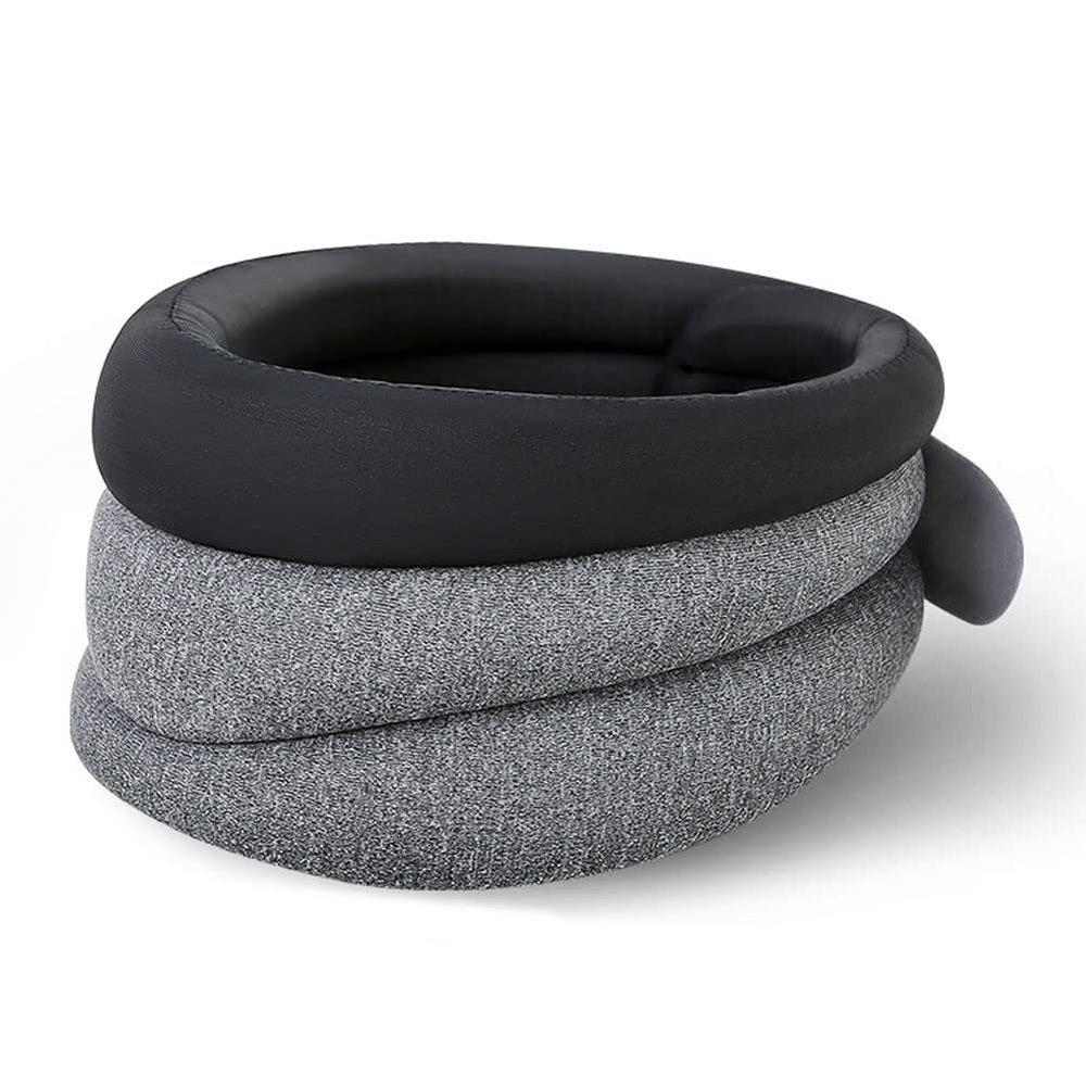 Adjustable Soft Foam Cervical Neck Brace Collar Support, Cervical Vertebra Traction Device Breathable Correction Neck Brace Fixing Strap Support Soft Neck Support