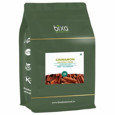 bixa BOTANICAL Cinnamon Dry Extract(DALCHINI) - 10% POLYPHENOLS by UV | 1 KG