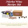 Craft A Brew - Merlot Wine Recipe Kit - 1 Gallon - Ingredients for Home Brewing Wine - Wine Making Ingredients and Supplies view 3