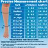ABSOLUTE SUPPORT Wide Calves Graduated Support Compression Socks with Open Toe for Women and Men 20-30mmHg | For Airplane, Running, Athletic - Beige, 7X-Large- A911BE view 3