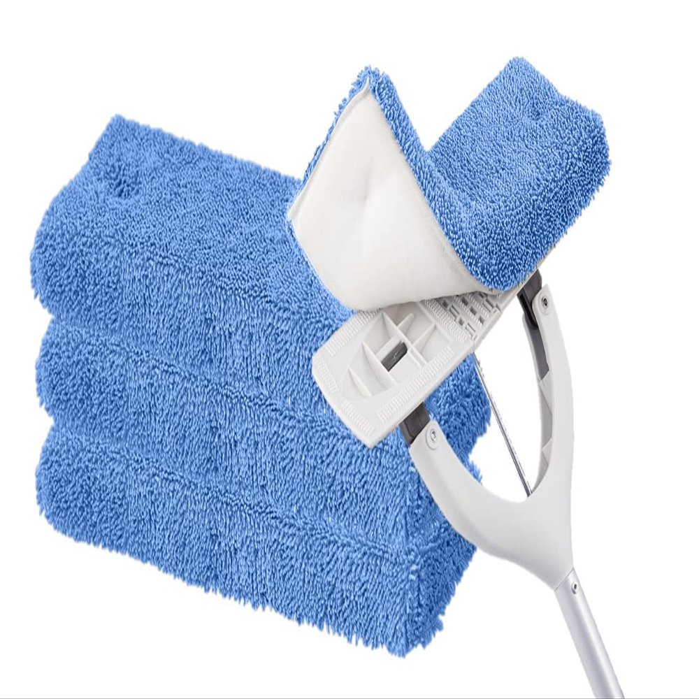 Superio Microfiber Mop Head Replacement for Self-Wring Miracle Mop, Microfiber Cleaning Pad, Mop Refill, Self Wringing Mop (1 Pack)