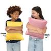 Special Supplies Vibrating Pillow Sensory Pressure Activated for Kids and Adults, 12 Plush Cover -Textured Therapy Stimulation Bumps- 3 Vibration Modes, Music & Voice Recording- Pink/Yellow view 2