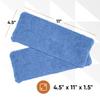 Superio Microfiber Mop Head Replacement for Self-Wring Miracle Mop, Microfiber Cleaning Pad, Mop Refill, Self Wringing Mop (1 Pack) view 3