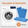 Superio Microfiber Mop Head Replacement for Self-Wring Miracle Mop, Microfiber Cleaning Pad, Mop Refill, Self Wringing Mop (1 Pack) view 4