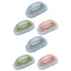 12 Pcs Cleaning Handle Brush Sink Sponge Dishwasher Pot Washing Handle Sponge Brush Pad Dish Wok Household Pp Dish view 2